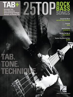 cover image of 25 Top Rock Bass Songs